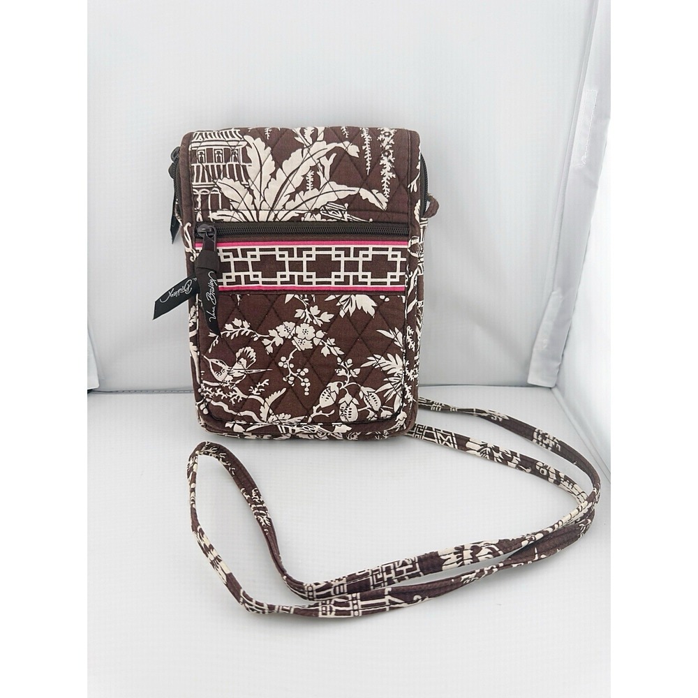 Vera Bradley Vintage 2006 Retired Imperial Toile Pattern Crossbody Purse. - Picture 2 of 6